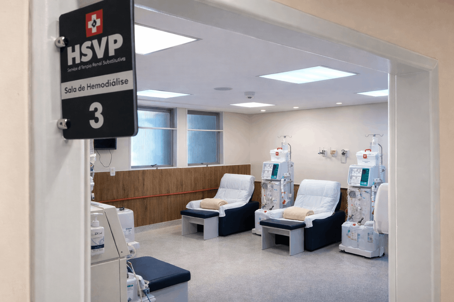 Sala de Hemodiálise HSVP